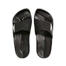 speedo logo拖鞋 8-090603503, 黑色, 295