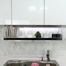 Artwire 雙重附著式碗盤瀝水架, 混合色, 1個, 1層