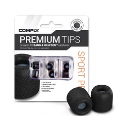 COMPLY Comply Sport Pro For B&O耳機替換耳塞, 單品, 黑色的