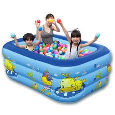 두로카리스마 쿨써머 3단 엠보싱 사각풀장 150, 혼합색상, 1개