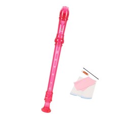 야마하 소프라노 리코더 저먼식 YRS-20G + 패키지 A, 핑크, 1개