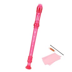 야마하 소프라노 리코더 저먼식 YRS-20G + 패키지 B, 핑크, 1개