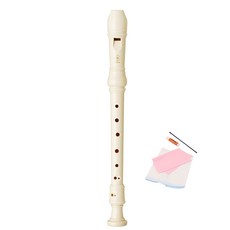 야마하 소프라노 리코더 저먼식 YRS-23G + 패키지 A, 흰색, 1개