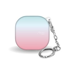 WAVESTUDIO Soul Design Galaxy Buds 2 / Pro / Live 保護殼, 單一商品, 極光 粉彩 C