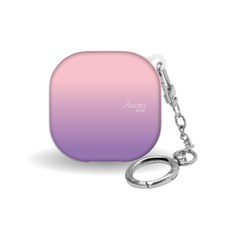 WAVESTUDIO Soul Design Galaxy Buds 2 / Pro / Live 保護殼, 單一商品, 極光 粉彩 D