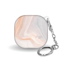 WAVESTUDIO Soul Design Galaxy Buds 2 / Pro / Live 保護殼, 單一商品, 大理石 Marble G