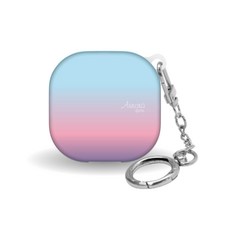 WAVESTUDIO Soul Design Galaxy Buds 2 / Pro / Live 保護殼, 單一商品, 極光 粉彩 B