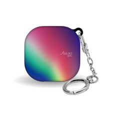 웨이브스튜디오 소울 디자인 갤럭시 버즈 2 / 프로 / 라이브 케이스, 오로라 Aurora D, 1개