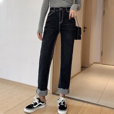 POPLARNC 女款波汀丹寧褲