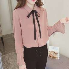 POPLARNC 蝴蝶結襯衫