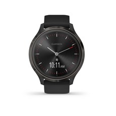 가민 비보무브 3 스마트워치 한글판, 블랙 + 슬레이트, 44mm, GPS
