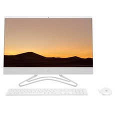 HP 올인원 데스크탑 스노우화이트 (i3-9100T 60.45cm), WIN10 Home, RAM 8GB, NVMe 256GB, 24-F0134kr-M8