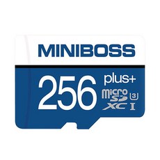 MINIBOSS micro SDXC 記憶卡 CLASS10 UHS-I U3 PLUS TLC, 256GB