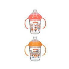 Nuby 學習杯 240ml 2入, 1組, Day+Night