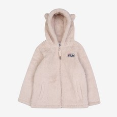 휠라키즈 아동용 비엘라 베어 보아 플리스 집업 FK2PLC4T01X