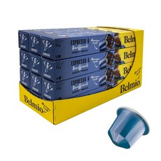 Belmio Nespresso通用義式濃縮咖啡膠囊 無咖啡因款, 5.2g, 10顆, 12盒