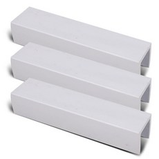 I'CLE Big Door 安全門固定座 一字型 3入, 白色