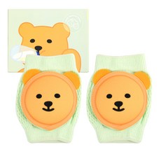 데일리라이크 젤리베어 무릎콩 성장판 무릎보호대 2p, Mango bear, 1개