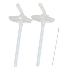 THERMOS 膳魔師 Foogo系列替換吸管 2入+吸管清潔刷, 1組