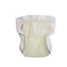 Bamboo bebe 透氣網紗布尿布兜 SS號 (~6.5kg), 淺黃色, 1件