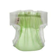 Bamboo bebe 網紗尿布套 S號, 綠色, 1件