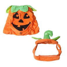 DING DONG PET 萬聖節節日帽子+披風套組, 混色