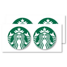 賽道賽車贊助商塗裝車用貼紙印刷款, 2個, 星巴克