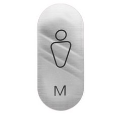 유광 인테리어 치아바타 화장실 표지판 S, S05 남, 1개