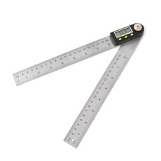 數位鋼製角度尺 20cm, 1個