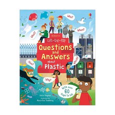 Lift the flap Questions and Answers About Plastic, 어스본