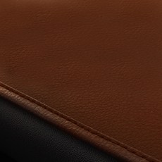 TOAD 頂級皮革儀表板避光墊, Genesis GV80 2020 / H-155, 棕色+棕色針腳