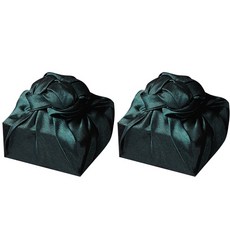 tongshop 絲質單層包袱巾 130 x 130 cm, 藍綠色(640), 2個