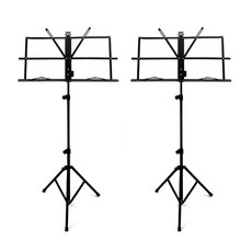 IDO THINGS 便攜式樂譜架 2入, 單色