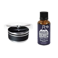 dolbi way 太陽能螺旋槳車用芳香劑 黑色皮革 櫻花, 1入, 1個