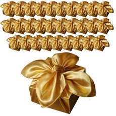 tongshop 黃金緞面包袱巾 35 x 35 cm, 金色, 30個