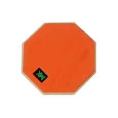 IDO THINGS 練習用鼓墊 20 x 20 x 2.5 cm, 橘色, 1個