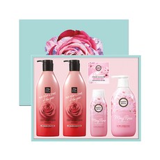 아모레퍼시픽 로즈 에디션 선물세트 + 쇼핑백, 1세트