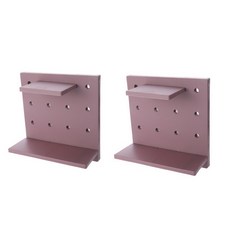 스텔레라 벽면 아이디어 수납 타공판 22 x 22 cm SN103, 2개, 퍼플