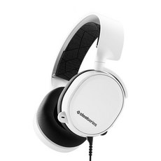 스틸시리즈 Arctis 3 유선 게이밍 헤드셋, HS-00010, WHITE