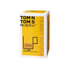 TOM N TOMS Penny House即溶美式咖啡隨身包, 0.9g, 100條, 1盒