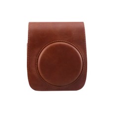 CAIUL Instax Mini 90相機皮盒棕色, 單品, 1個