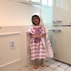 에끌 아동용 물놀이 비치 목욕 가운
