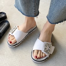 RABLE 女款珠寶帶拖鞋