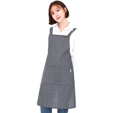 Midan Design 夏季棉質咖啡師圍裙 HAP208, 1個, 黑色