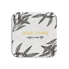 Kong K-Living Home 現代多功能硅藻土杯墊 B6, 1個