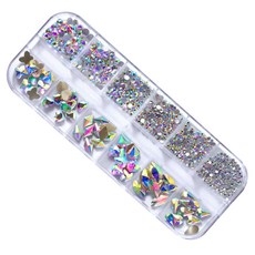 MEIBROWN 美甲亮片裝飾, 混色, 1組