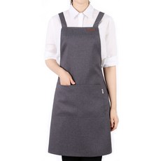 Midan Design 圍裙 M HAP004, 麻灰色, 1個