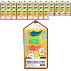 Morning Glory 握筆校正器 4入套組, 混色, 1組