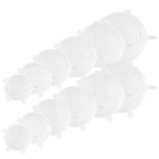 矽膠衛生蓋 6種*2入組, 單色