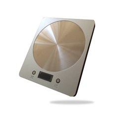 廚房用平面電子秤 5kg, 單品, 銀